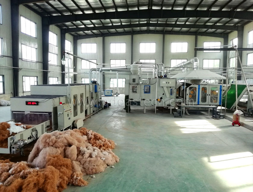 Coconut  fiber mattress production line