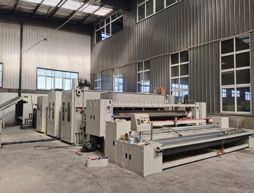 Geotextile production line